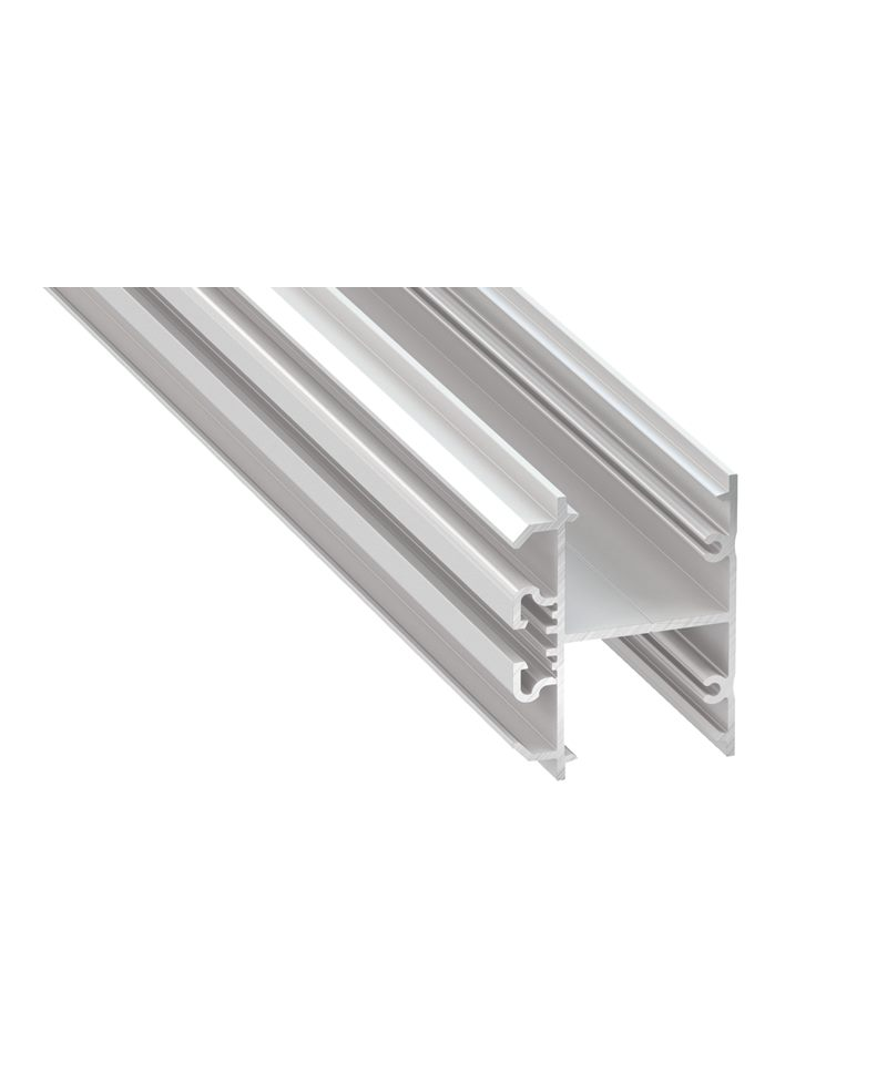 Προφίλ αλουμινίου LED EL DOPIO Silver