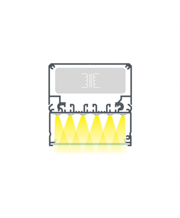 Προφίλ αλουμινίου LED EL LARGO Silver