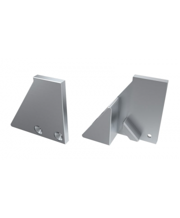 Τάπα για προφίλ LED I10 - 10mm με στήριξη