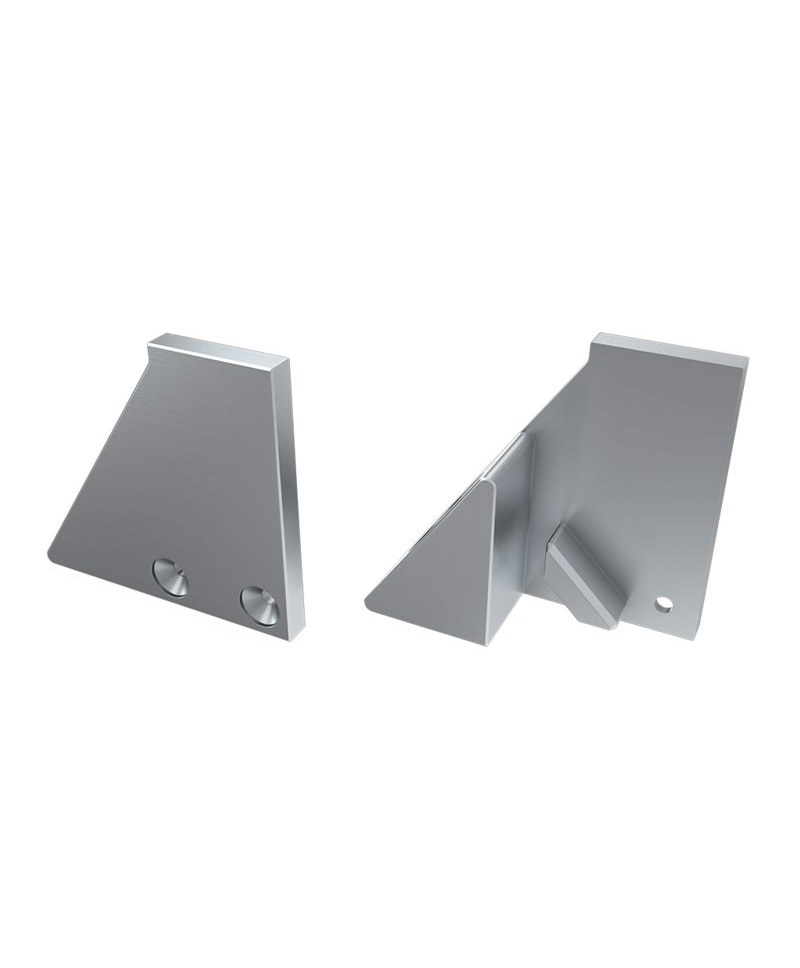 Τάπα για προφίλ LED I10 - 10mm με στήριξη