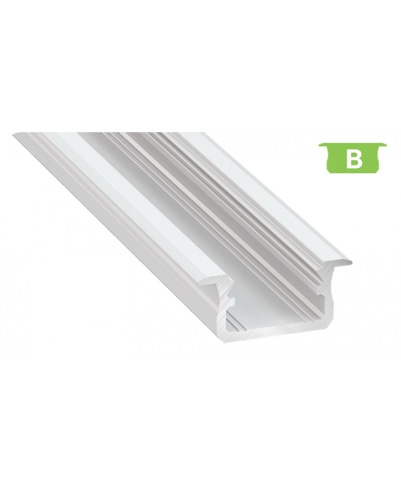 Προφίλ αλουμινίου LED EL MORTICE B Λευκό