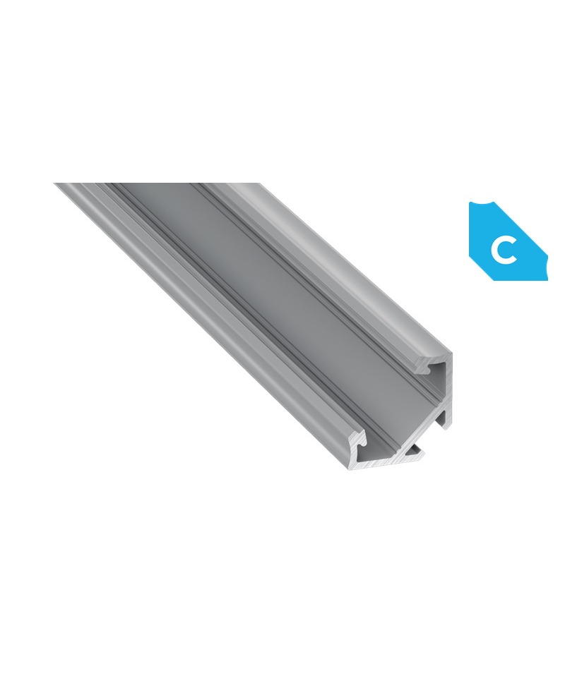 Προφίλ αλουμινίου LED EL CORNER C Silver