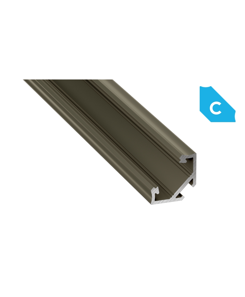 Προφίλ αλουμινίου LED EL CORNER C INOX