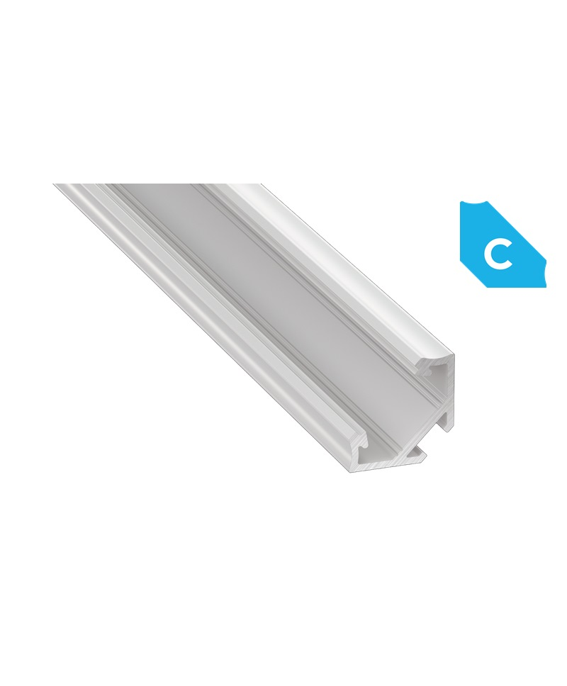 Προφίλ αλουμινίου LED EL CORNER C Λευκό