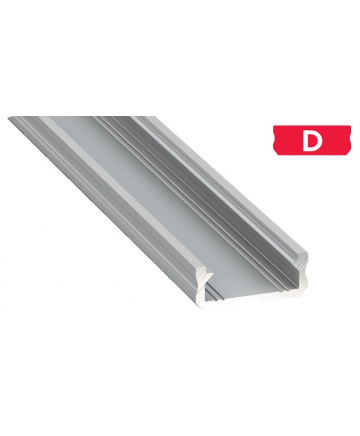 Προφίλ αλουμινίου LED EL MICRO D Silver