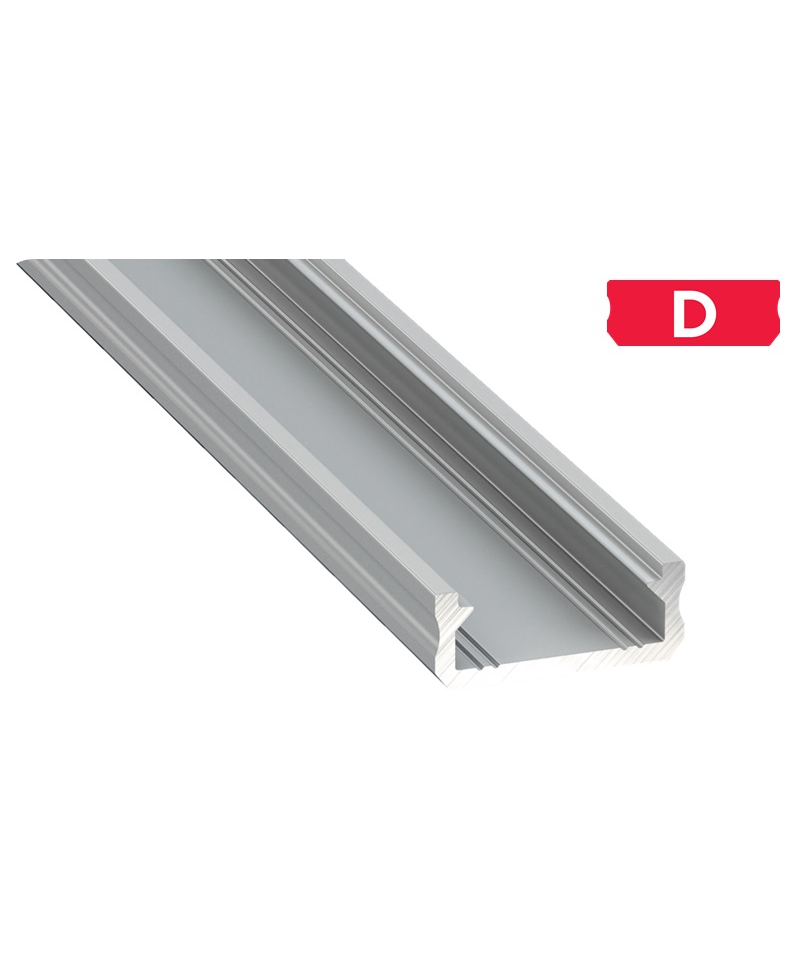 Προφίλ αλουμινίου LED EL MICRO D Silver