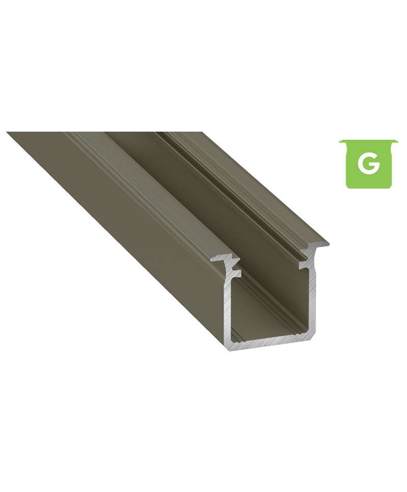 Προφίλ αλουμινίου LED EL DEEP G INOX