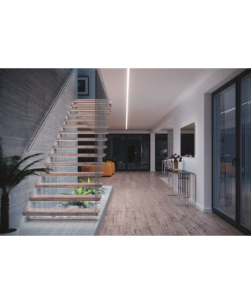 Προφίλ αλουμινίου LED TYPE E Λευκό